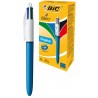Boligrafo Bic 4 Colores clasico