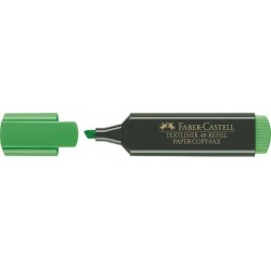 Rotulador Fluorescente Faber Castell Verde