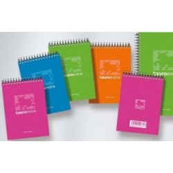 Bloc Bolsillo Espiral 80 Hojas Cuadros