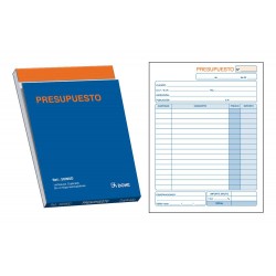 Talonario Presupuesto  dupilcado  1/4