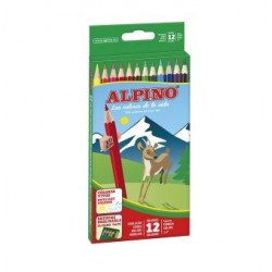 Estuche 12 Lápices colores Alpino