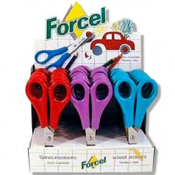 Tijera infantil punta redondeada colores