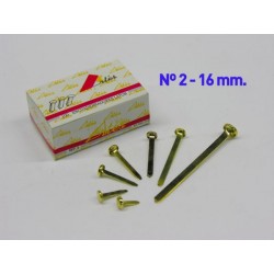 Encuadernador laton 16 mm
