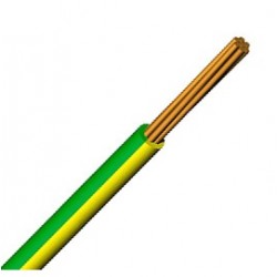 Cable 1.5 mm2 Amarillo/ Verde HZ1-k