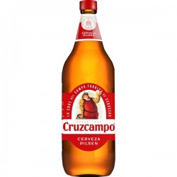 Cerveza Cruzcampo 1 litro
